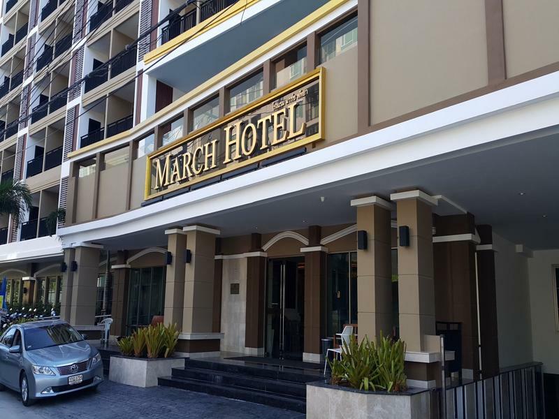 March Hotel Pattaya Exterior foto